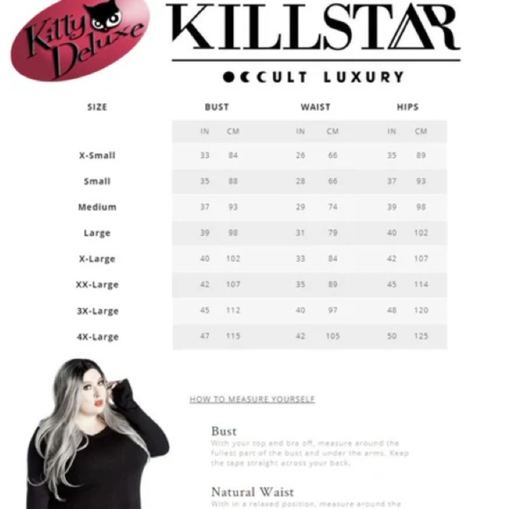 Killstar Shiny Black Lace-Up Flare Pants - Picture 12 of 12